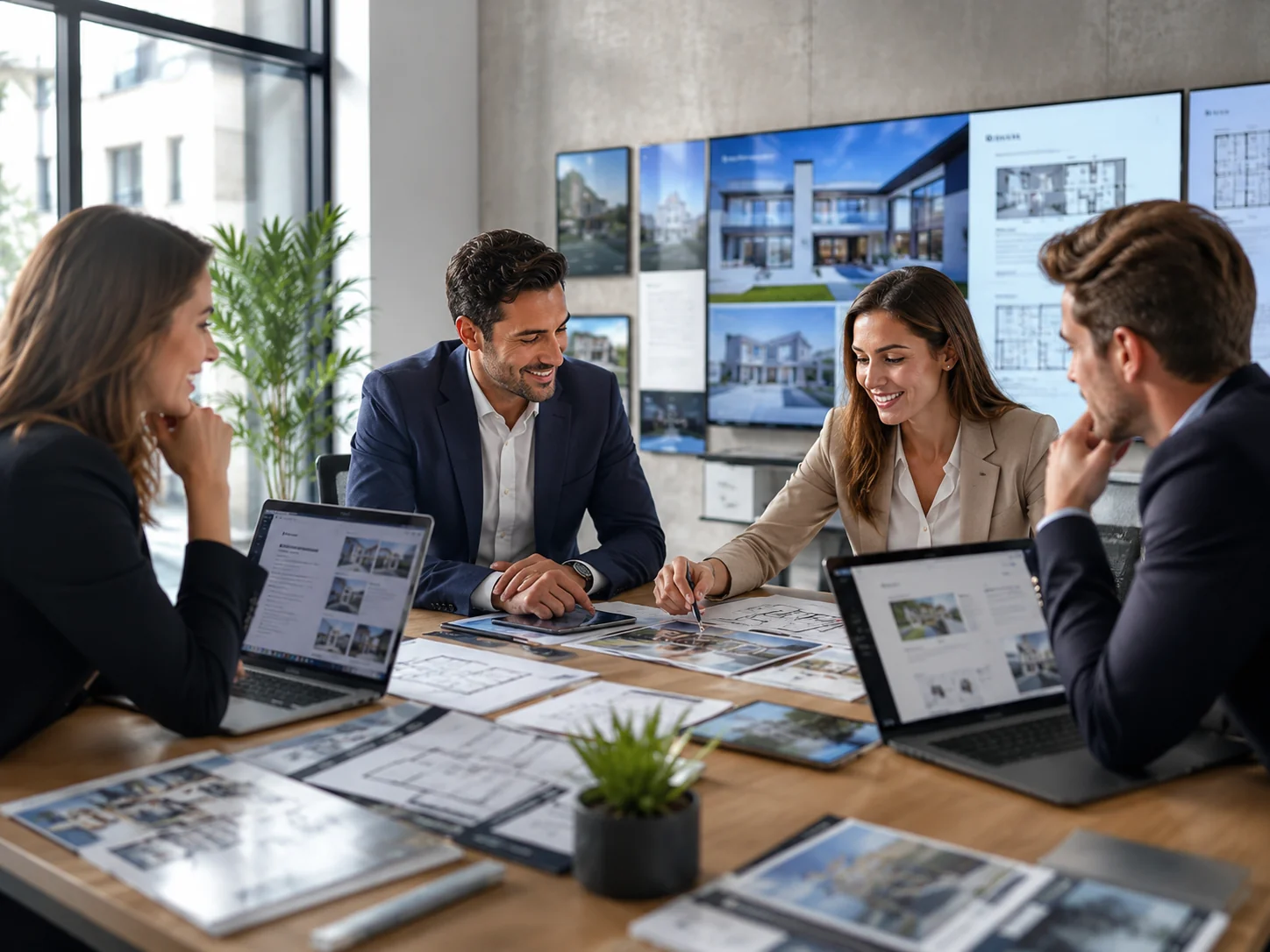 Inmobiliaria con captacion y seguimiento digital